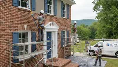 Painting contractors in Knoxville, TN providing professional interior and exterior painting services