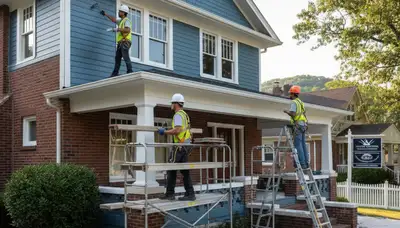 Knoxville, TN painting contractors providing professional interior and exterior house painting services