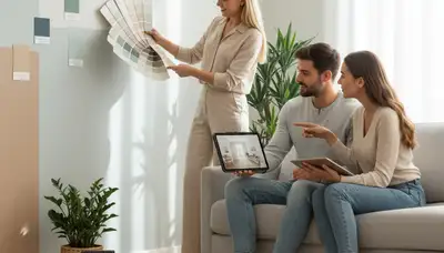 Knoxville, TN paint color consultation for home palette selection by Knoxville Paint Pros