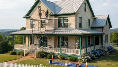 Painting contractors in Knoxville, TN providing professional interior and exterior painting services