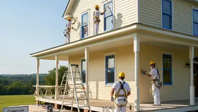 Knoxville, TN painting contractors providing professional interior and exterior painting services