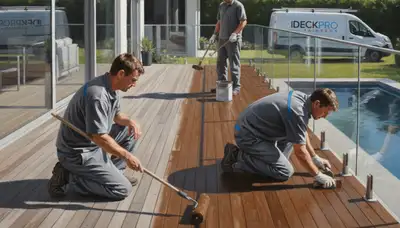 Knoxville, TN deck painting service for outdoor wood protection and a fresh, finished look