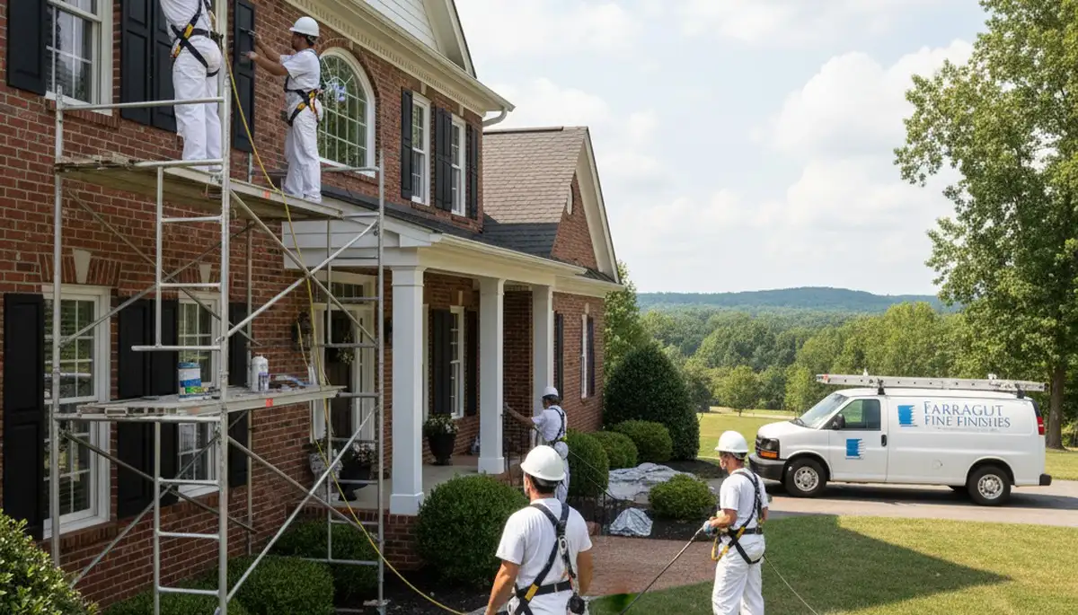 Painting contractors in Knoxville, TN providing professional interior and exterior painting services