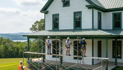 Painting contractors in Knoxville, TN providing professional interior and exterior painting services