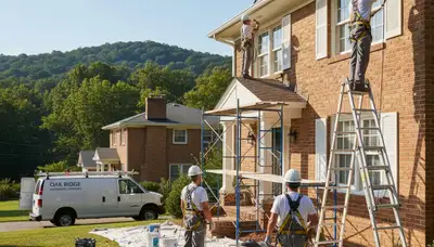 Painting contractors in Knoxville, TN providing professional interior and exterior painting services