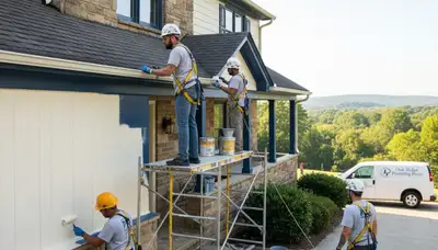 Painting contractors in Knoxville, TN providing professional interior and exterior painting services