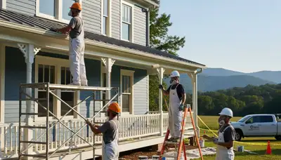 Knoxville, TN painting contractor team serving local residential and commercial painting services