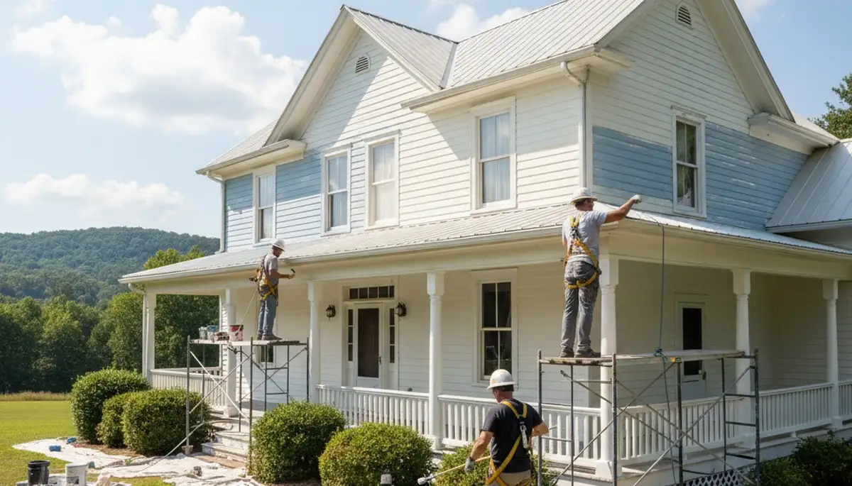 Painting contractors in Knoxville, TN providing professional interior and exterior house painting services