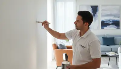 Knoxville, TN paint touch-up service for scuffs, chips, and faded walls by Knoxville Paint Pros