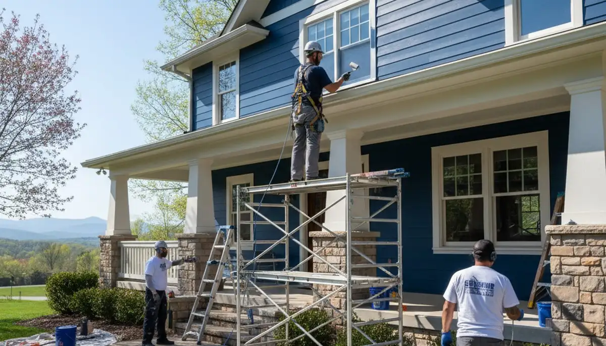 Painting contractors in Knoxville, TN providing professional interior and exterior painting services