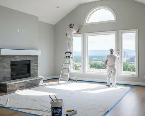 Interior painting services for Knoxville, TN homes by local professional painters